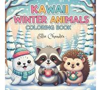 Kawaii Winter Animals: Simple & Cute Coloring Book