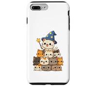 Kawaii Wizard Cat Pile Magical Cute Cats Case for iPhone 7 Plus/8 Plus