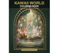 Kawaii World Coloring Book: Enchanted Forest