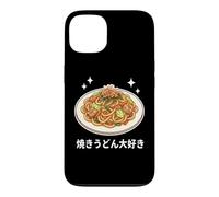 Kawaii Yaki Udon Japanese Stir Fried Noodles Retro Food Art Case for iPhone 13