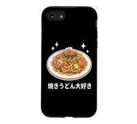 Kawaii Yaki Udon Japanese Stir Fried Noodles Retro Food Art Case for iPhone SE (2020) / 7/8