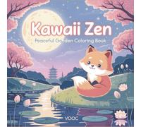 Kawaii Zen: Peaceful Garden Coloring Book - Cute Animals, Lotus Ponds, Cherry Blossoms, and Tranquil Japanese Temple Scenes for Relaxation and Mindfulness (Anime Coloring Books - Craft Your Calm)