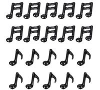 Kawailay 20 Pieces Balloon with Musical Notes Mylar Balloon Musical Sign Aluminium Balloon Musical Theme Decoration Balloon for Concert Dance Party Wedding Birthday Ceremony