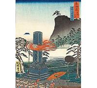 Kawanabe Kyosai Historic Spots At Urashima Art Print Canvas Premium Wall Decor Poster Mural