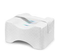 Kawaology Memory Foam Knee Pillow, Sleeping Leg Pillow, for Side Sleepers & Pregnant Women - for Spinal Alignment, Relief Sciatica, Knee,