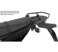 Kawasaki D-Tracker 125 (2010-12) / KLX125 (2010-15) Tube Rear Rack - Black H&B