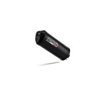 Gpr Exhaust Systems Ghisa Kawasaki Er 6 N/f 05-11 Homologated Slip On Muffler Black Homologated