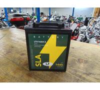 BS Battery SLA AGM Battery For Arctic Cat Textron 250 2X4 Black