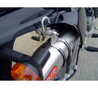 Kawasaki Klr 650 1988/05 EXHAUST FURORE NERO SLIP-ON BY GPR EXHAUSTS