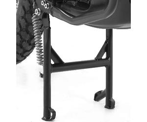 Kawasaki KLR650 US/Export Model (2008-) Centre Stand - Black BY HEPCO AND BECKER