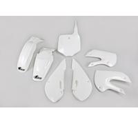 Kawasaki Klx 110 2001 - 2009 White Ufo Fairing Plastics Kit