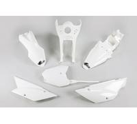 Kawasaki Klx 110 2010 - 2025 White Ufo Fairing Plastics Kit