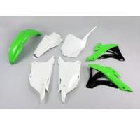 UFO Complete Body Kit For Kawasaki KX85 13-21 Oem-Color Kakit222e999