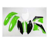 Kawasaki KX250F Plastic Kit Original Colour Green/Black