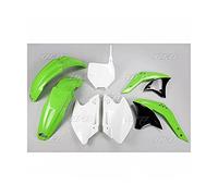 Kawasaki KX250F Plastic Kit Original Colour Green/White