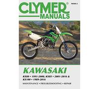 Kawasaki KX80, KX85 & KX100 Clymer Manual: 89-16