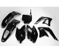Kawasaki KXF 250 2007 Ufo Plast Black Fairing Plastics Kit