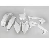 Kawasaki KXF 450 2018 Ufo Plast White Fairing Plastics Kit