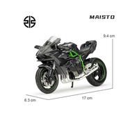 (KAWASAKI NINJA H2R) 1/12 BMW S1000RR Alloy Diecast Motorcycle Model Toys Collection Hobbies