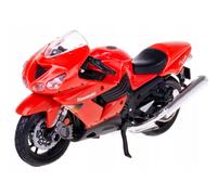 Kawasaki Ninja ZX 14R Japanese Sports Motorcycle Model Toy Diecast Red 1:18