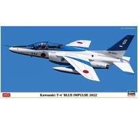 Kawasaki T-4 Blue Impulse 2022 1:48 Plastic Model Kit HASEGAWA