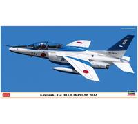 Kawasaki T-4 Blue Impulse 2022 1:48 Plastic Model Kit HASEGAWA