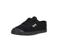 Kawasaki Unisex Original Teddy Canvas Shoe Low-Top Sneakers, 1001S Black Solid, 10 UK