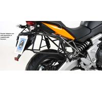 Hepco Becker Lock-it Kawasaki Versys Ab Bj. 2010 Side Cases Fitting Silver