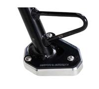 Hepco Becker Kawasaki Versys 650 15 42112522 00 91 Side Stand Extension Silver