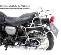 Kawasaki W800 Street/Cafe/Standard Complete Carrier Set - Chrome BY H&B (2019-)