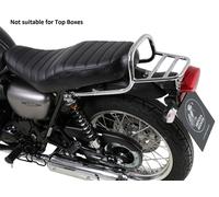 Kawasaki W800 Street/Cafe/Standard Rear Rack - Chrome BY HEPCO & BECKER (2019-)