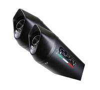 Kawasaki Z 1000 EXHAUSTS FURORE NERO SLIP-ON BY GPR EXHAUSTS 2003/06