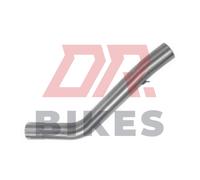 Kawasaki Z 750 S 2005-2006 Arrow low mount mid-pipe for stock collectors 71279MI