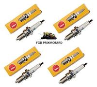 Kawasaki Zephyr 550 1990/1998 Set 4 Spark Plugs Ignition NGK DR9EA