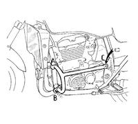 Kawasaki ZRX1100 Engine Guard - Chrome BY HEPCO AND BECKER (1997-2001)