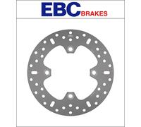 Ebc Hprs Series Solid Round Md4138 Rear Brake Disc Silver unisex