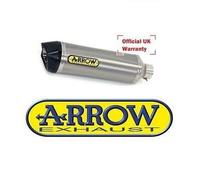 Arrow Race-tech Titanium With Carbon End Cap Kawasaki Zx-10r 1000 ´16- Not Homologated Muffler Silver Not Homologated unisex