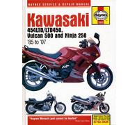 Kawasaki 454LTD/LTD450, Vulcan 500 & Ninja 250 (85-07) Haynes Manual (Paperback)