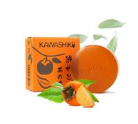 KAWASHIKI Handmade Japanese Persimmon Body Soap 100g - Green Persimmon Tea Helps Remove Non-Essential Deposits in the Body