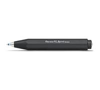 Kaweco AL SPORT Ball Pen Black I Retractable Ballpoint Pen in Classic Design with Standard D1 Refills I Aluminium Ball Pen 10.5 cm