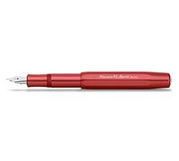 Kaweco AL SPORT Fountain Pen Deep Red I Premium Fountain Pen for Ink Cartridges I Exclusive Fountain Pen 13 cm I Nib: B (Broad)