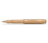 Kaweco BRONZE SPORT Gel/Ballpoint Pen I Pen Including 0.7 mm Rollerball Pen Refill for Left-Handed and Right-Handed Users in Classic Design with Ceramic Ball I Gel Rollerball 13.0 cm in Bronze