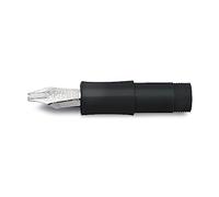 Kaweco CALLIGRAPHY SPORT Nib Front Piece Twin Nib Black I Suitable for Classic Frosted Skyline Sport I Exclusive Fountain Pen Stainless Steel Nib Replacement for Hand Lettering I Nib: Twin