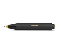 Kaweco CLASSIC SPORT Ball Pen Black I Retractable Ballpoint Pen with Standard D1 Refills I Exclusive Ball Pen 10.5 cm