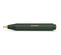 Kaweco CLASSIC SPORT Ball Pen Green I Retractable Ballpoint Pen with Standard D1 Refills I Exclusive Ball Pen 10.5 cm
