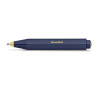 Kaweco CLASSIC SPORT Ball Pen Navy Blue I Retractable Ballpoint Pen with Standard D1 Refills I Exclusive Ball Pen 10.5 cm