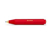 Kaweco CLASSIC SPORT Ball Pen Red I Retractable Ballpoint Pen with Standard D1 Refills I Exclusive Ball Pen 10.5 cm
