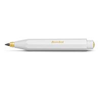 Kaweco Classic Sport Pencil 3.2 mm 5B I Lead Pencil Made of Plastic in Octagonal Eight Sided Design I Pressure Lead Pencil 10.5 cm I Refillable (White)