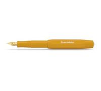 Kaweco COLLECTION Fountain Pen Honey I Premium Fountain Pen with Steel Nib for Ink Cartridges in Yellow I Exclusive Pen 13 cm I Nib: F (Fine)