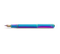 Kaweco COLLECTION Fountain Pen Liliput Kolibri I Premium Rainbow-Coloured Reservoir Pen with Iridescent Steel Nib for Ink Cartridges I Writing Instrument 12.4 cm I Nib: F (Fine)